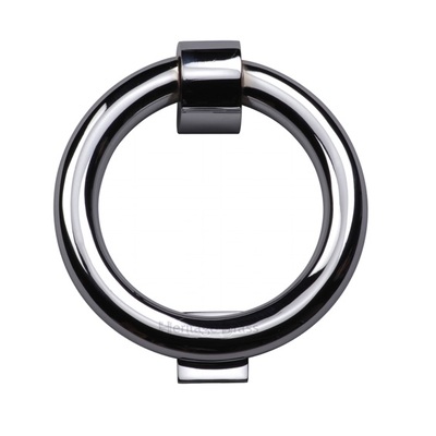Heritage Brass Ring Door Knocker, Polished Chrome - K1270-PC POLISHED CHROME
