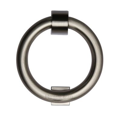 Heritage Brass Ring Door Knocker, Satin Nickel - K1270-SN SATIN NICKEL