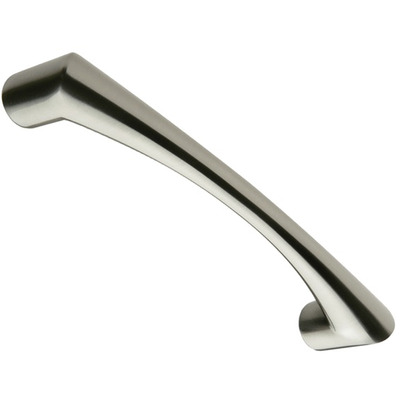 Hafele Emerson D Cupboard Pull Handles (128mm c/c), Matt Nickel - 101.71.022 MATT NICKEL - 128mm c/c