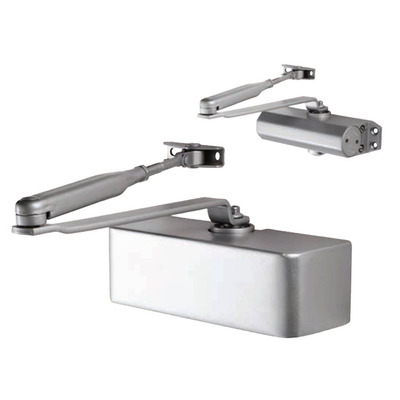Eurospec Enduro Overhead Door Closer, Fixed Power Size 3 - DCF2003 SILVER STANDARD (NO COVER PLATE)