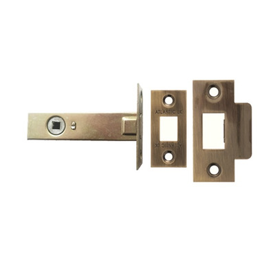 Atlantic 2.5, 3 And 4 Inch Tubular Deadbolt, Antique Brass - ADB3AB 64mm (2.5 INCH) - ANTIQUE BRASS