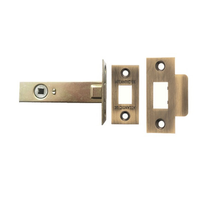Atlantic 2.5, 3 And 4 Inch Tubular Deadbolt, Matt Antique Brass - ADB3MAB 64mm (2.5 INCH) - MATT ANTIQUE BRASS