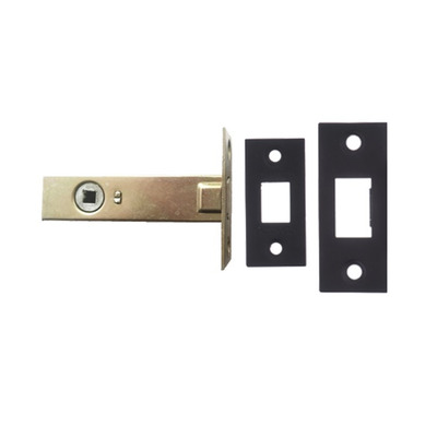Atlantic 2.5, 3 And 4 Inch Tubular Deadbolt, Matt Black - ADB3MB 64mm (2.5 INCH) - MATT BLACK