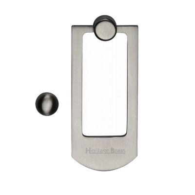 Heritage Brass Contemporary Door Knocker, Satin Nickel - K1320-SN SATIN NICKEL