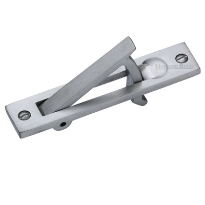 Heritage Brass Pocket Door Edge Pull, Satin Chrome - C1165-SC (sold in singles) SATIN CHROME