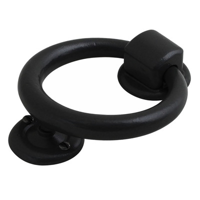 Stonebridge Door Knocker, Armor-Coat Flat Black - SB-FB1084 ARMOUR COAT BLACK FINISH (Please allow 1-3 weeks for delivery)