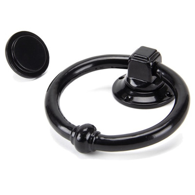 From The Anvil Regency Door Knocker, Black - 92076 BLACK