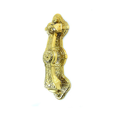 Spira Brass Neptune Door Knocker, Polished Brass - SB4101PB POLISHED BRASS