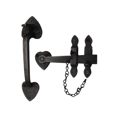 Cardea Ironmongery Traditional Thumb Latch (203mm), Dark Bronze - AV030DB DARK BRONZE