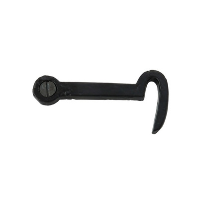 Cardea Ironmongery Shutter Hook, Black Iron - BI389 BLACK IRON