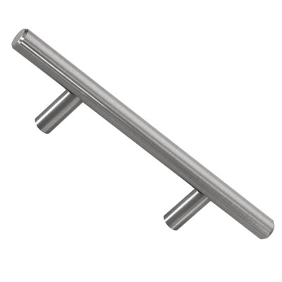 Access Hardware T Bar Cabinet Pull Handles (Various Sizes), Satin Nickel - P110505SN SATIN NICKEL - 640mm c/c
