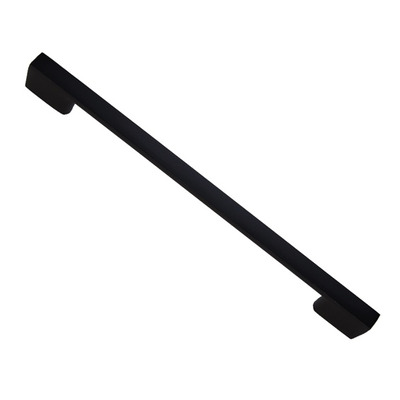 Access Hardware Designer Cabinet Pull Handles (Various Sizes), Matt Black - P110704BL MATT BLACK - 96mm c/c