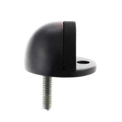 Atlantic Half-Moon Premium Floor Mounted Door Stop, Antique Copper - ADSHMPAC ANTIQUE COPPER