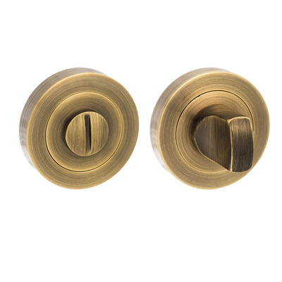 Atlantic Old English Turn & Release, Antique Brass - OEWCAB ANTIQUE BRASS