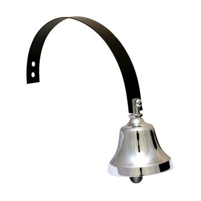 Prima Classic Shop Bell (30mm Diameter Bell), Polished Chrome - BH1003BC POLISHED CHROME