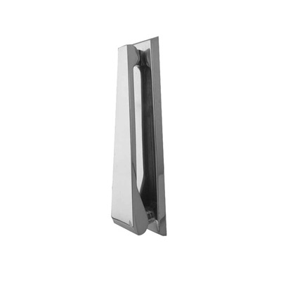 Frelan Hardware Contemporary Door Knocker, Polished Chrome - JV2PC POLISHED CHROME