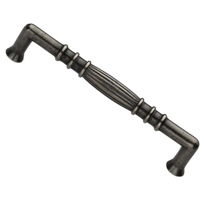 M Marcus Tuscany Cabinet Pull Handle (Various Lengths), White Rustic Solid Bronze - WM340 PEWTER PATINA ON WHITE BRONZE - 96mm c/c
