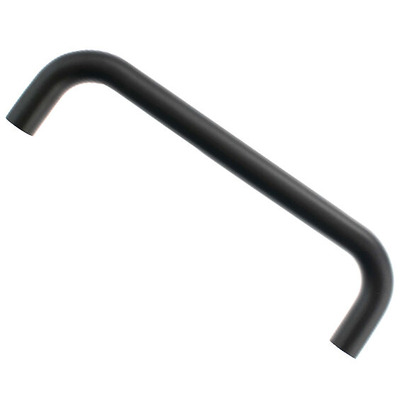 Atlantic Hardware Stainless Steel Commercial 19mm Diameter D Pull Handle, Matt Black - APH15019MB MATT BLACK - 245mm x 19mm