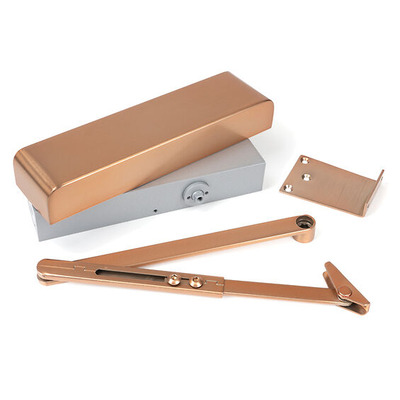 From The Anvil Size 2-5 Door Closer & Cover, Polished Bronze - 50112 POLISHED BRONZE - SIZE 2-5