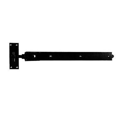 Spira Brass Adjustable Hook And Band Hinge (Various Sizes), Black - 7196 (sold in singles) BLACK - 12 INCH (300mm)