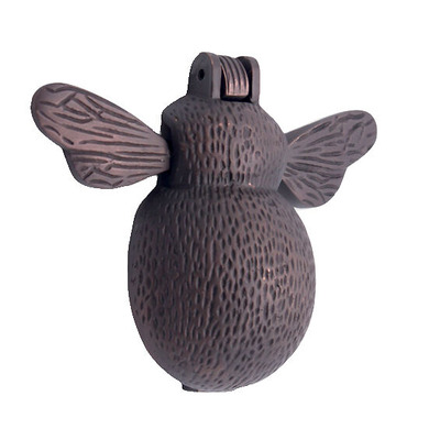 Spira Brass Bumble Bee Door Knocker (130mm x 160mm), Aged Bronze - SB4111ABZ AGED BRONZE