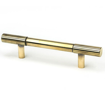From The Anvil Judd Cabinet Pull Handle (96mm, 160mm Or 224mm C/C), Aged Brass - 50386 AGED BRASS - 156mm (96mm c/c)