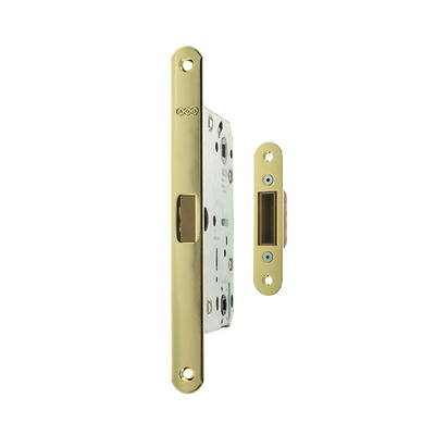 Atlantic Polaris 2XT Magnetic Bathroom Lock (60mm Backset), Polished Brass - AGB2XTWCPB POLISHED BRASS - 60mm Backset