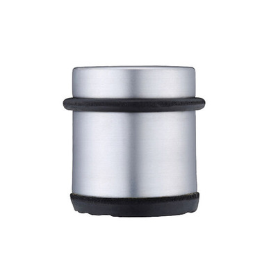 Zoo Hardware Portable Pillar Door Stop (770g), Satin Chrome - ZAB300SC SATIN CHROME