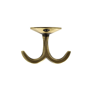 Zoo Hardware Under Counter Hook, Florentine Bronze - ZAB87FB FLORENTINE BRONZE