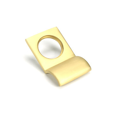 From The Anvil Blacksmith Rim Cylinder Pull, Satin Brass - 50900 SATIN BRASS