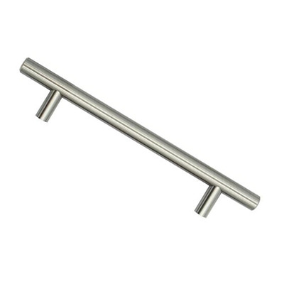 Zoo Hardware Top Drawer Fittings T Bar Cabinet Handle (Multiple Sizes), Brushed Nickel - TDFPT-96-156BN BRUSHED NICKEL - 256mm c/c