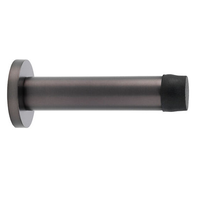 Alexander & Wilks Cylinder Projection Door Stop on Rose, Dark Bronze - AW616DBZ DARK BRONZE