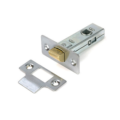 From The Anvil Tubular Mortice Latch (2.5 OR 3 Inch), Satin Chrome - 51729 66mm (2.5 INCH) - SATIN CHROME