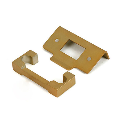 From The Anvil .5" Rebate Kit for Heavy Duty Latch, Satin Brass - 51774 SATIN BRASS