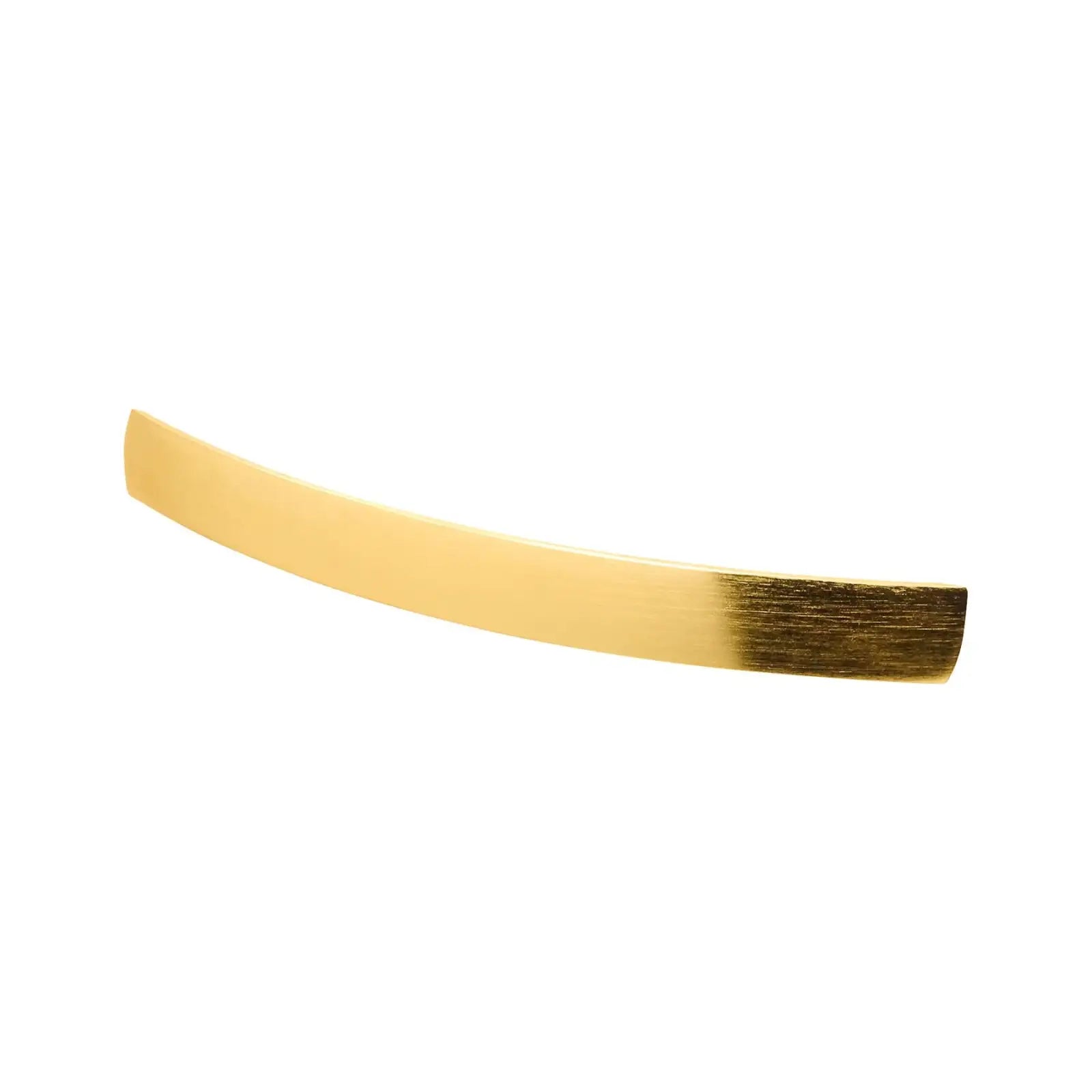 Loch - Curved Bow Kitchen Handle - Matt Gold