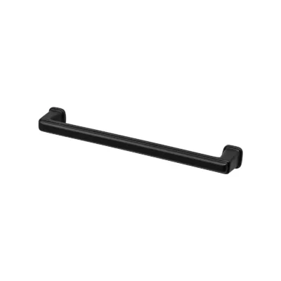 Meander - D Shaped Kitchen Door Handle - Matt Black