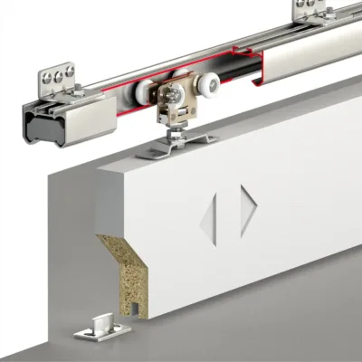 X-Slide Top Hung Sliding Door Kit - 3000mm Track